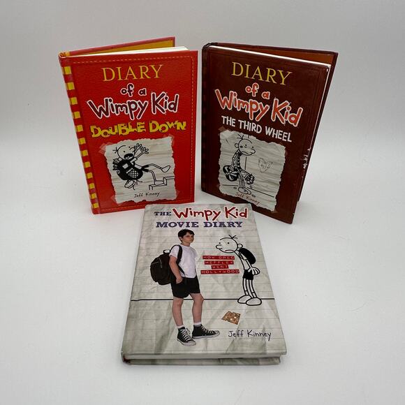 Diary of a Wimpy Kid Double Down, The Third Wheel, Movie Diary Set 3 - Picture 1 of 5